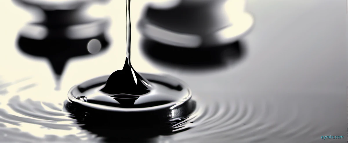 A few drops of ink spreading through clear water, contamination metaphor