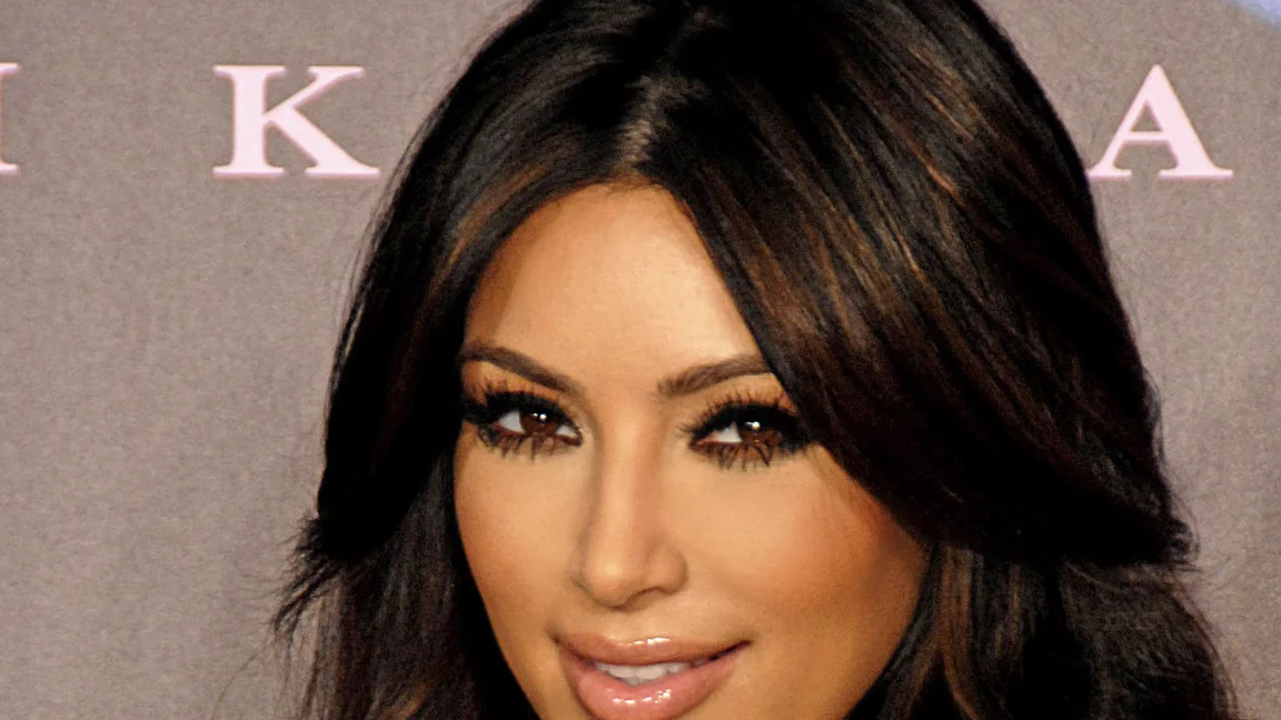 Kim Kardashian in a 2011 red-carpet portrait for an Ayraix Icons analysis of the SKIMS business
