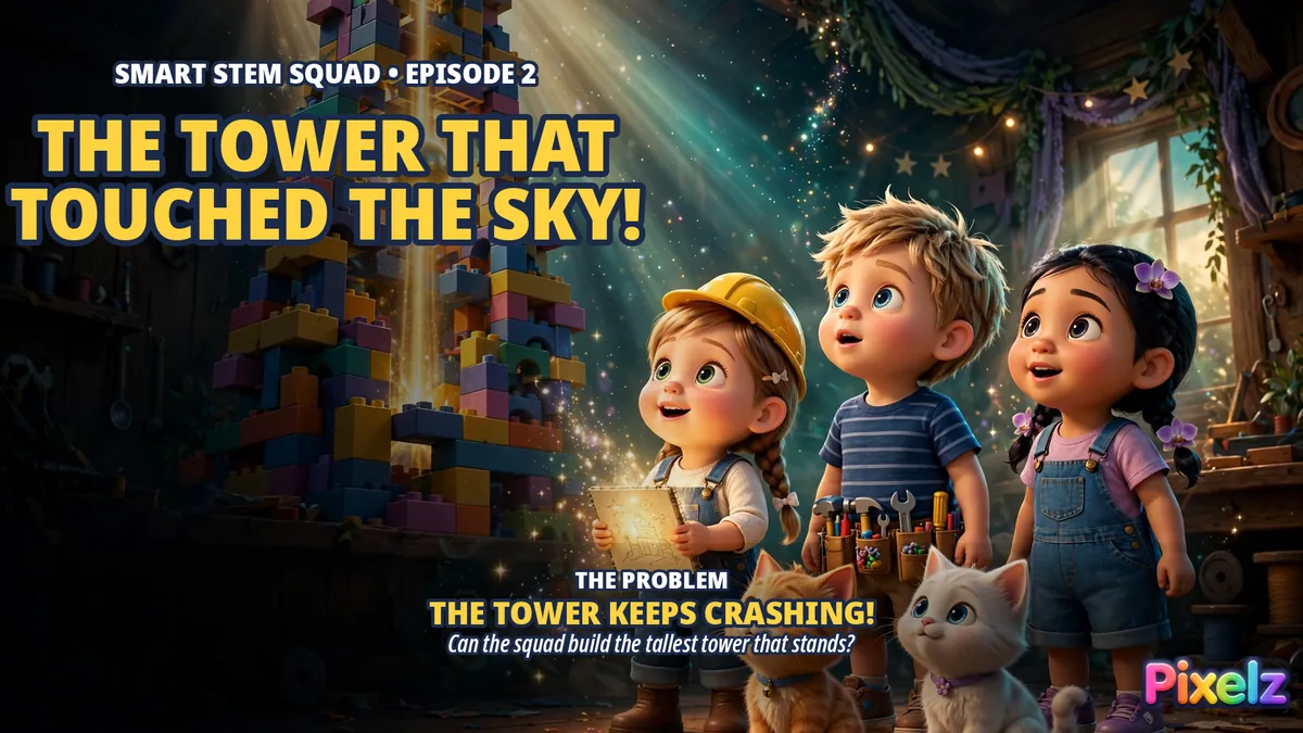 Episode 2 poster, The Tower That Touched the Sky